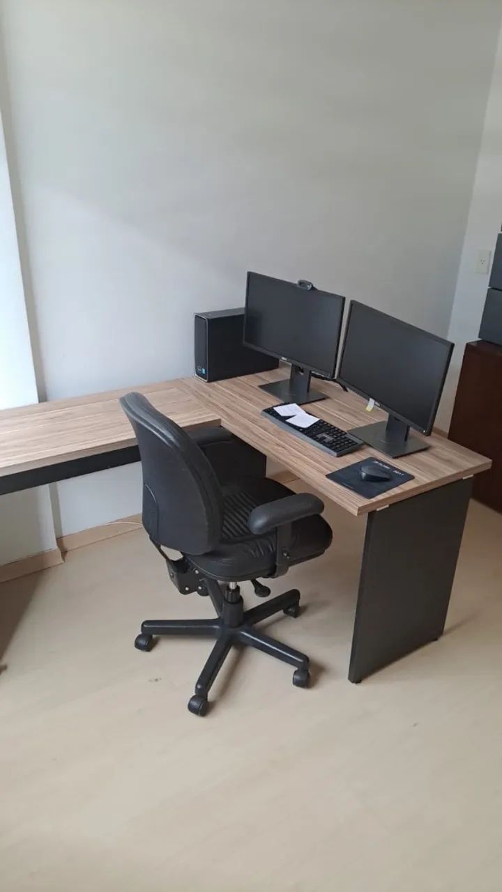 Mesa de Escritório em L - Foto 2