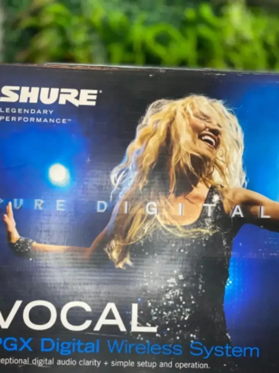 MICROFONE SISTEMA SHURE PGXD24/BETA58-X8 - Foto 2