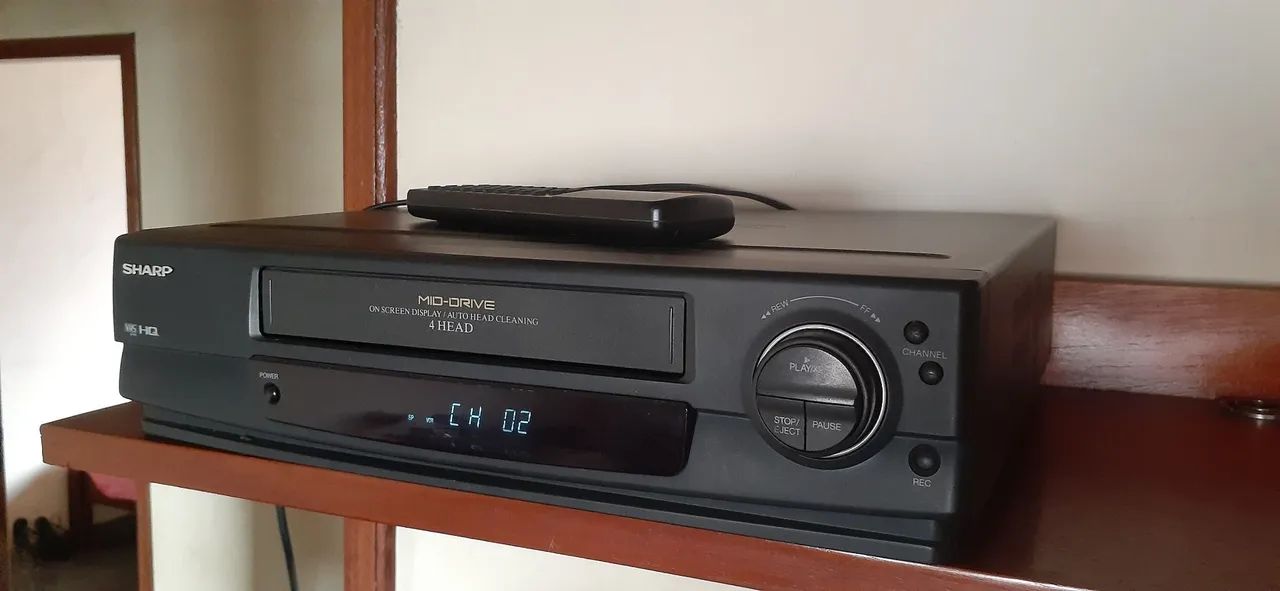 Vídeo Cassete Sharp  4 Head