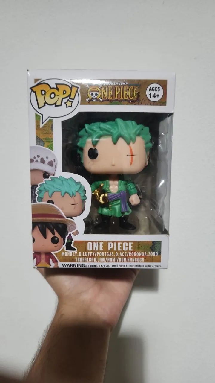 Action Figure Roronoa Zoro One Piece 10cm - Primeira Linha - Foto 2