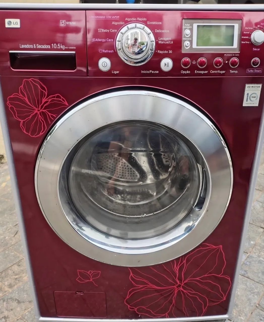 Lava e seca LG inox Entrego Grátis 