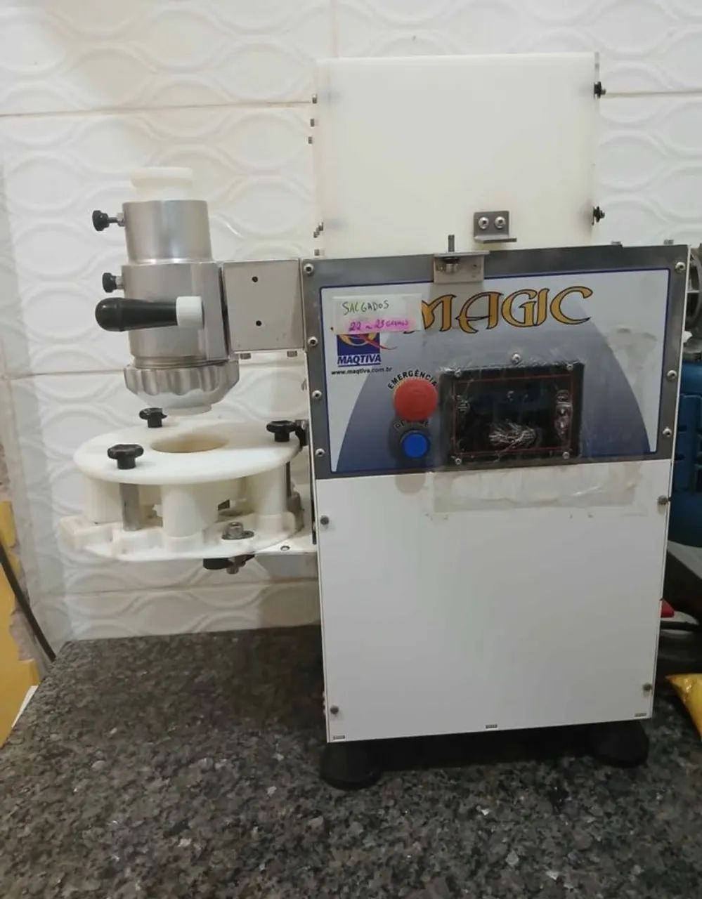 Maquina de salgados
