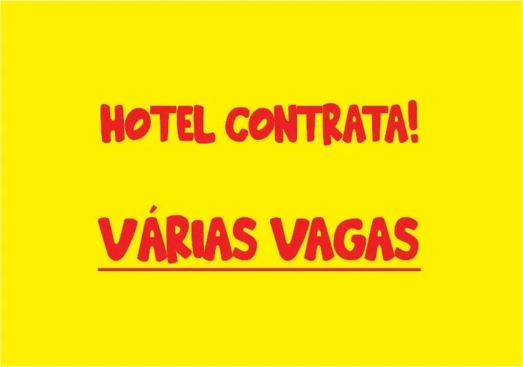 Hotel Contrata - Diversas vagas