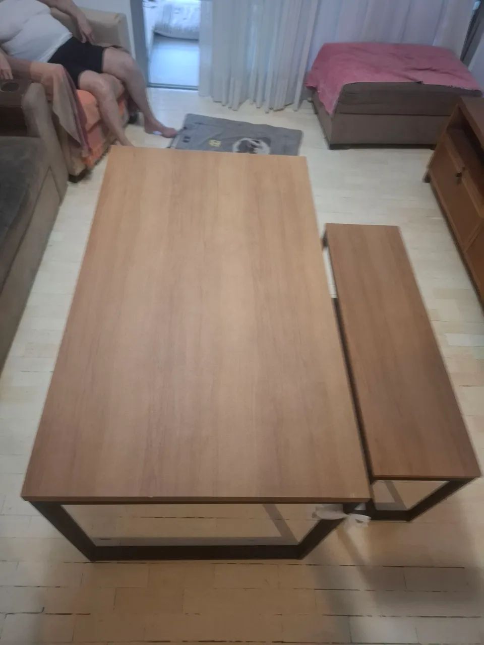 Vendo conjunto de mesa e banco de jantar - Foto 2