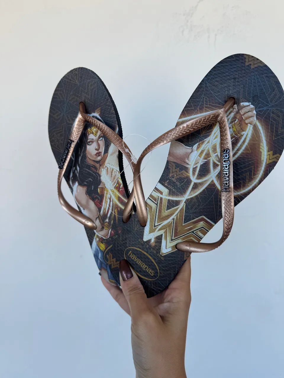 chinelo mulher maravilha 37 - Foto 4