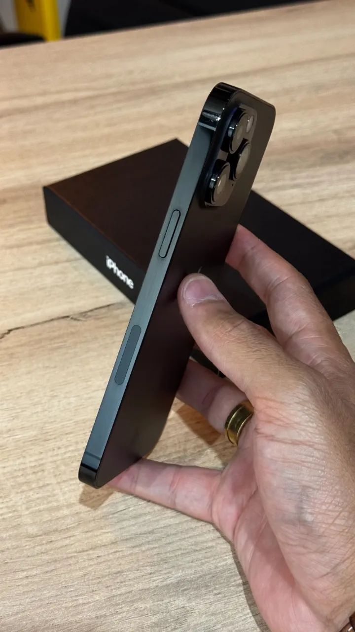 iPhone 14 Pro Max 128GB Space Black - Loja física! Com 3 meses de