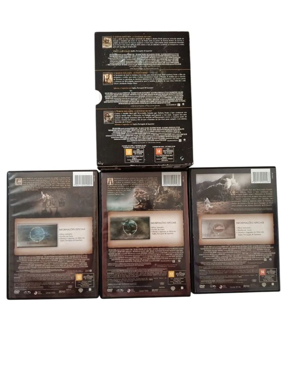 Box DVDs O senhor dos Anéis - Tricologia  - Foto 2