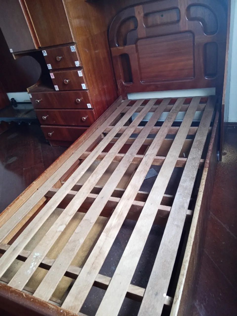 Cama de madeira solteiro  - Foto 3