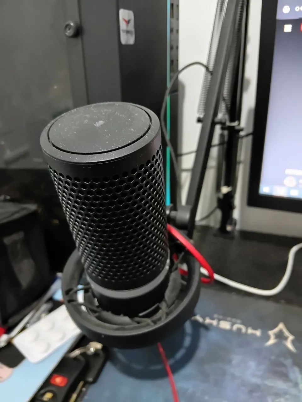 Microfone duocast excelente estado!!