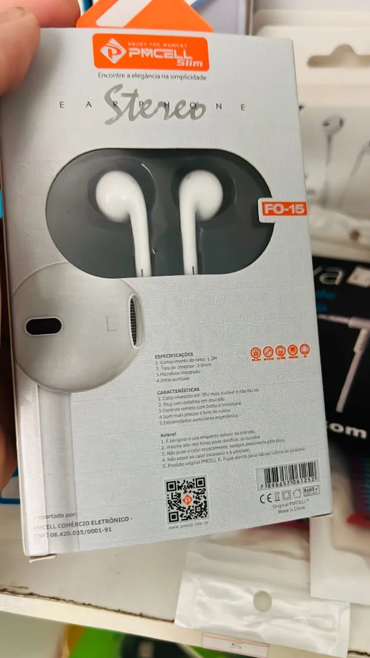Fone de ouvido com fio - P2 - Pmcell p2 - Foto 3