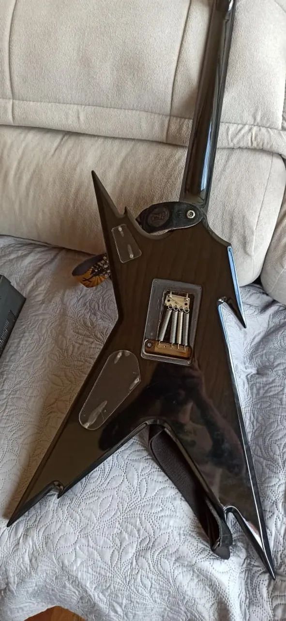 Guitarra Dean Razorback Explosion Korea + case - Foto 5
