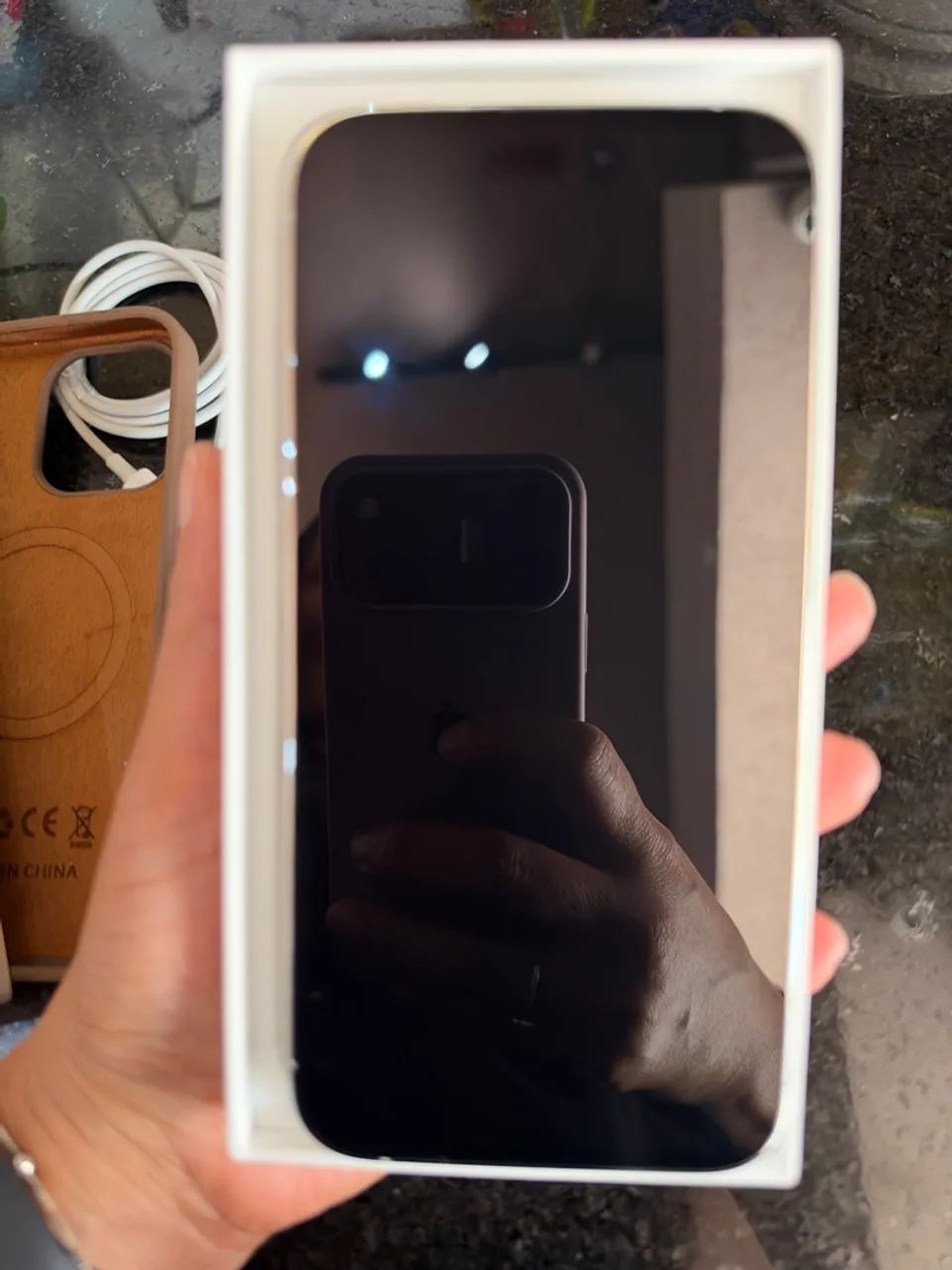iPhone 14 Pro Max branco 128 gb - Foto 2