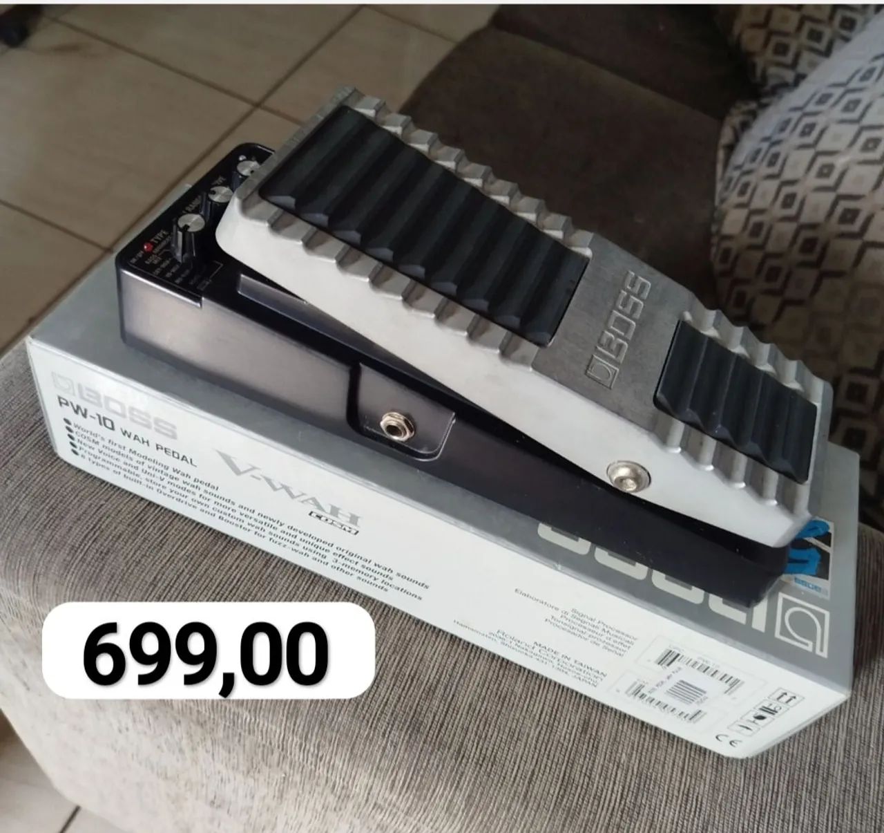 PEDAL BOSS PW10 WAH WAH - MULTI FUNÇÃO - Instrumentos musicais