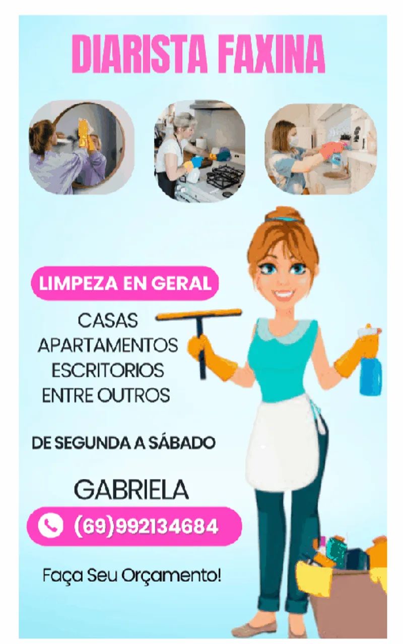 Diarista Faxineira 