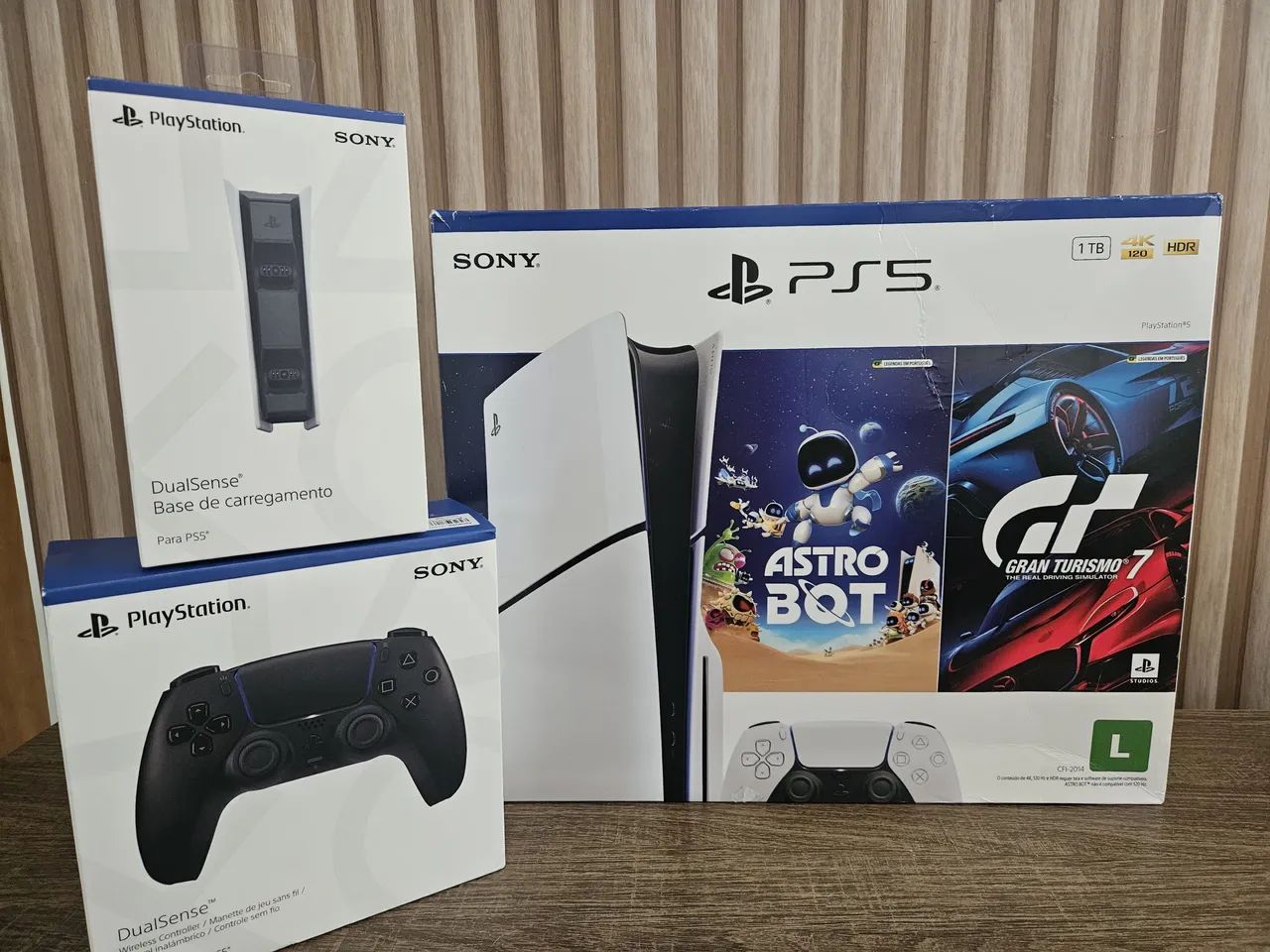 PS5 Slim 1TB Completo 