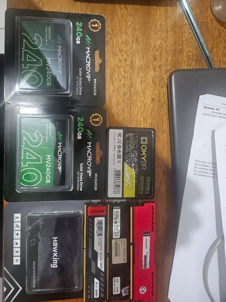 Peças, processador , memoria ram , ssd , placa mae - Foto 2