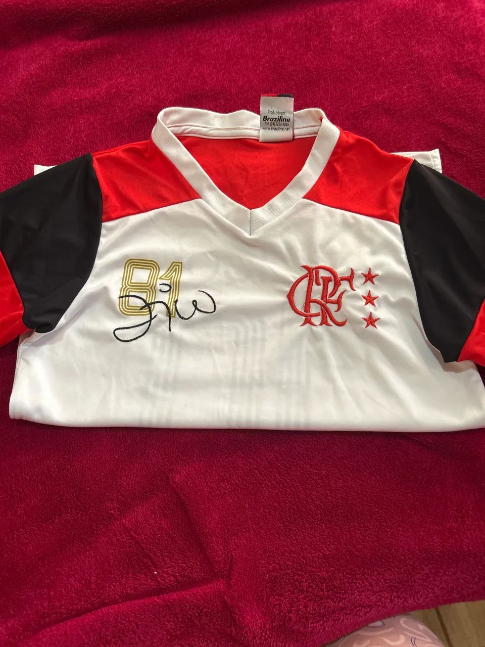 Camisa infantil do Flamengo retrô  - Foto 2