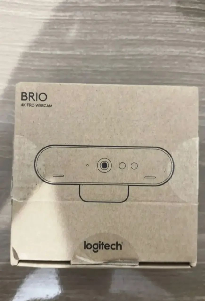 Webcam Logitech Brio 4K - Impecável - Foto 2