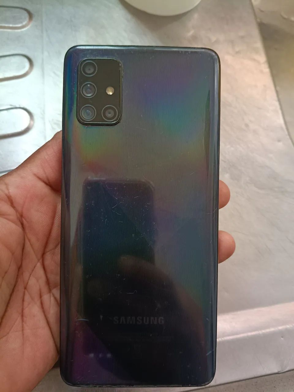 (LEIA 0 ANÚNCIO) SAMSUNG A71 FUNCIONANDO PERFEITAMENTE  - Foto 4