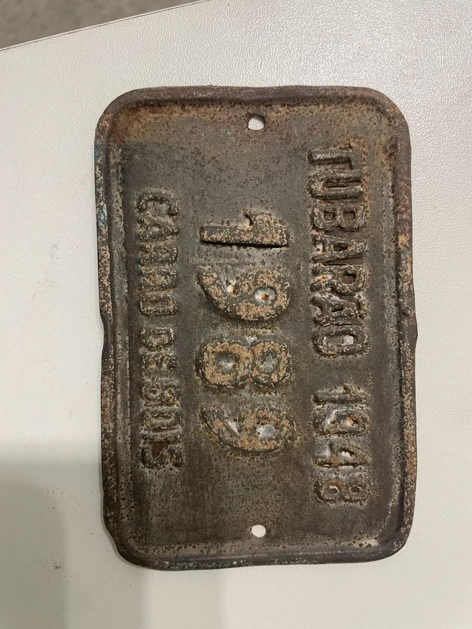 Placa de carros de boi e aranha - Foto 2