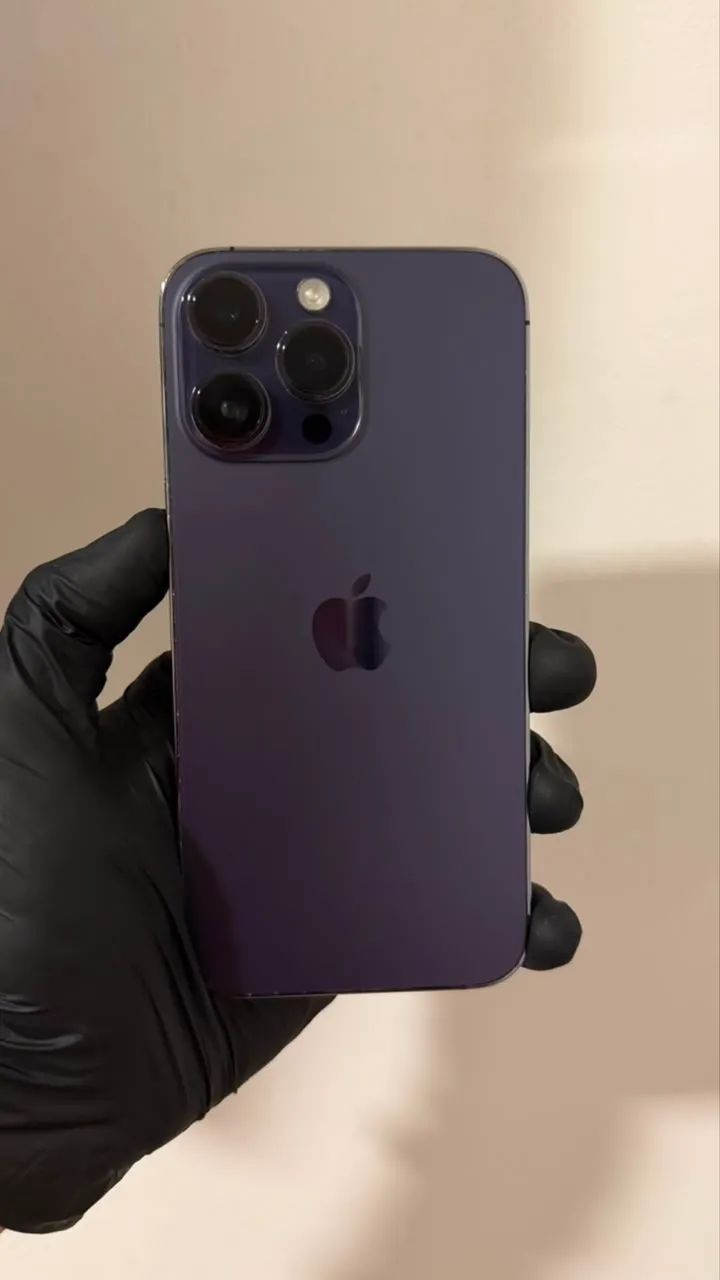 Vendo iPhone 14 Pro Max 128gb PURPLE - Seminovo  - Foto 4