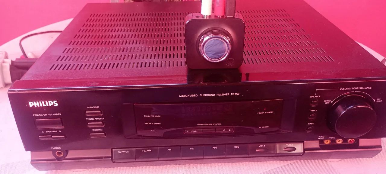 Receiver Philips Fr752- 440 RMS! -  potência absurda com bluetooth 