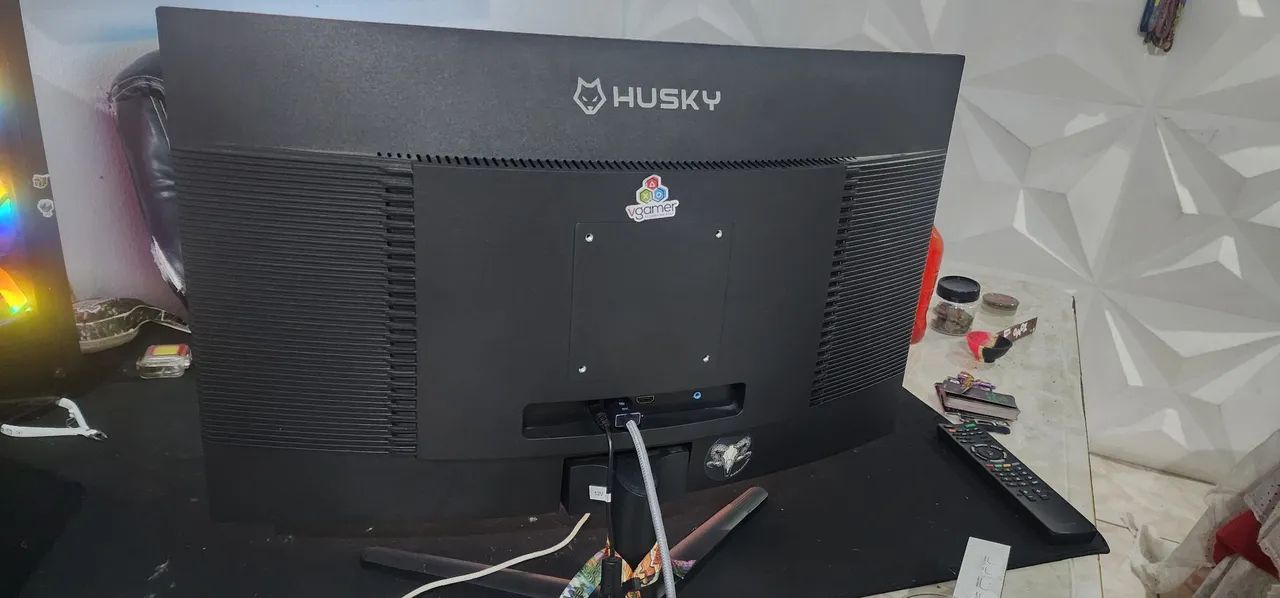Monitor husky gamer ultra curvo 260hz 4k 27polegadas