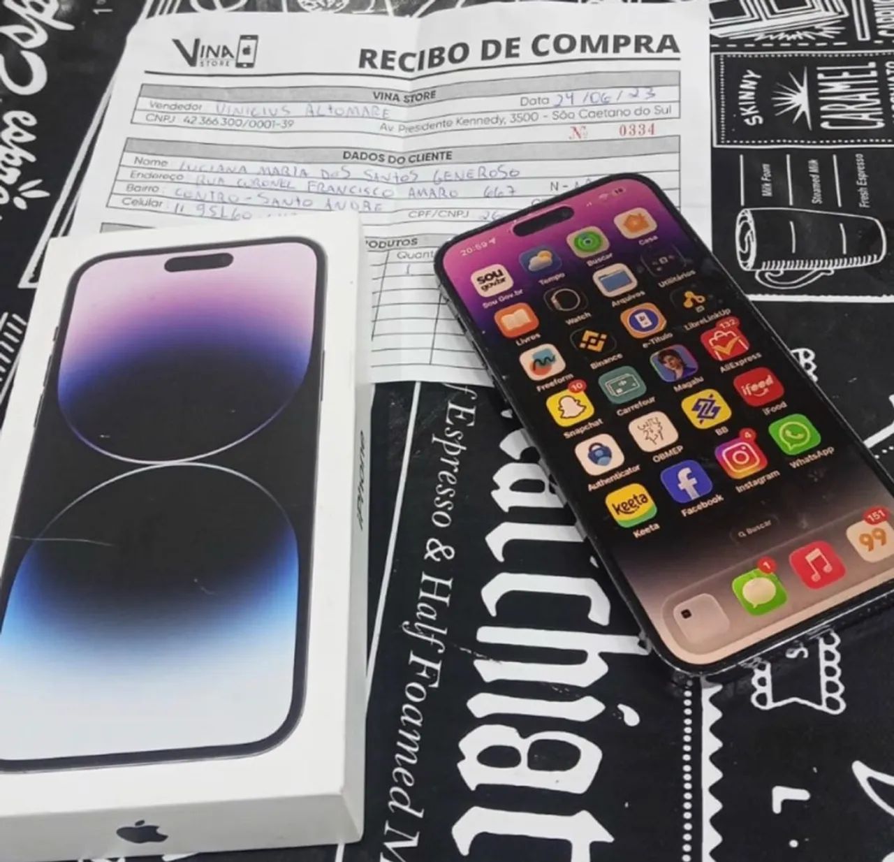Celular  IPhone pro Max 128 gigas  - Foto 2