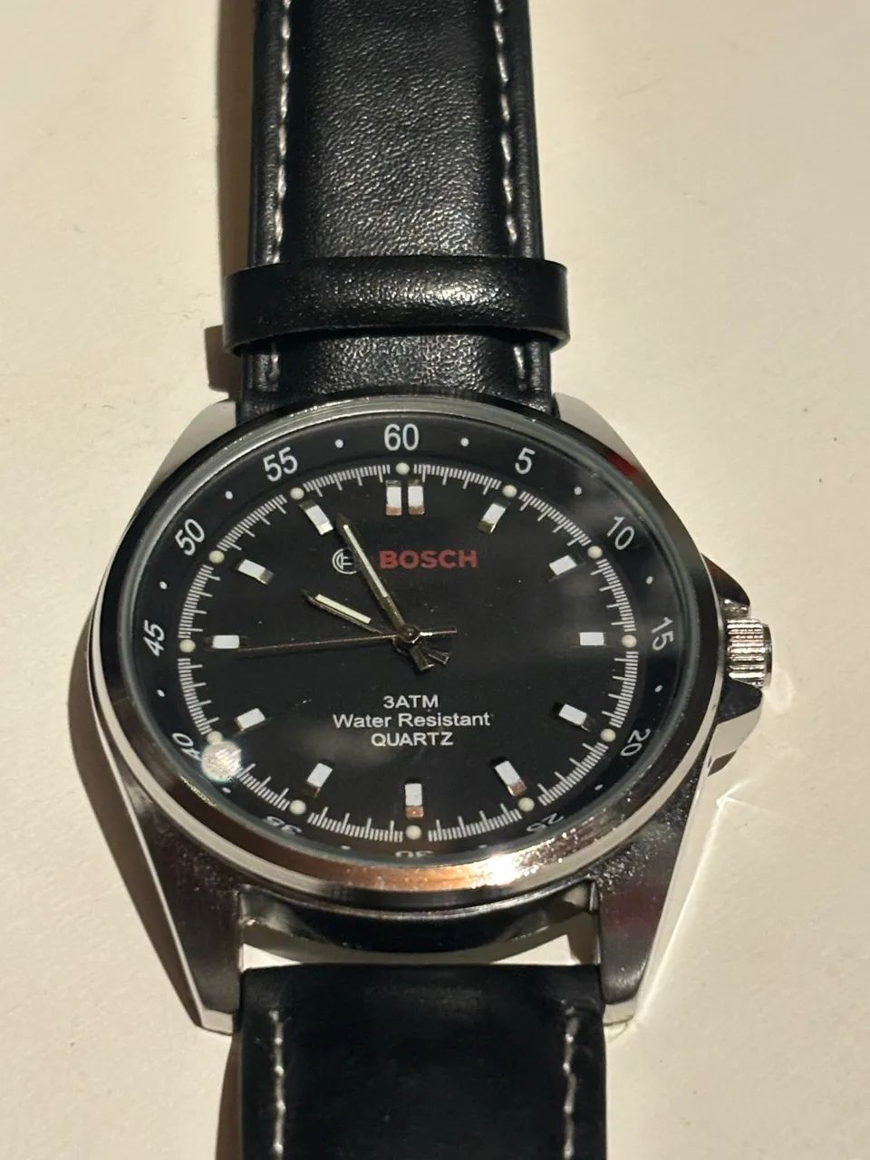 Relógio Original Bosch Classico Pulseira Couro Coleção  - Foto 5