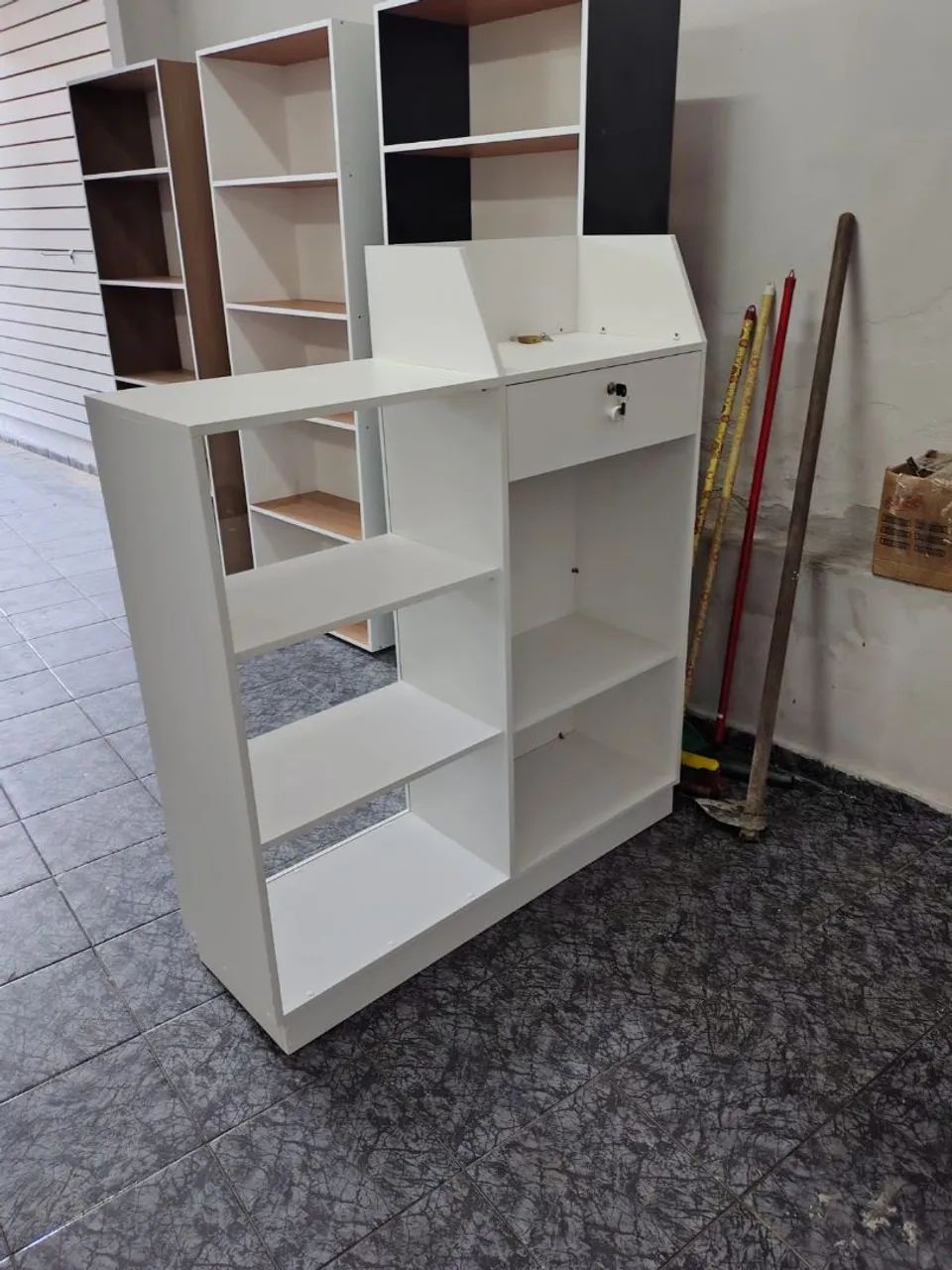    Balcão de Atendimento 100% MDF 