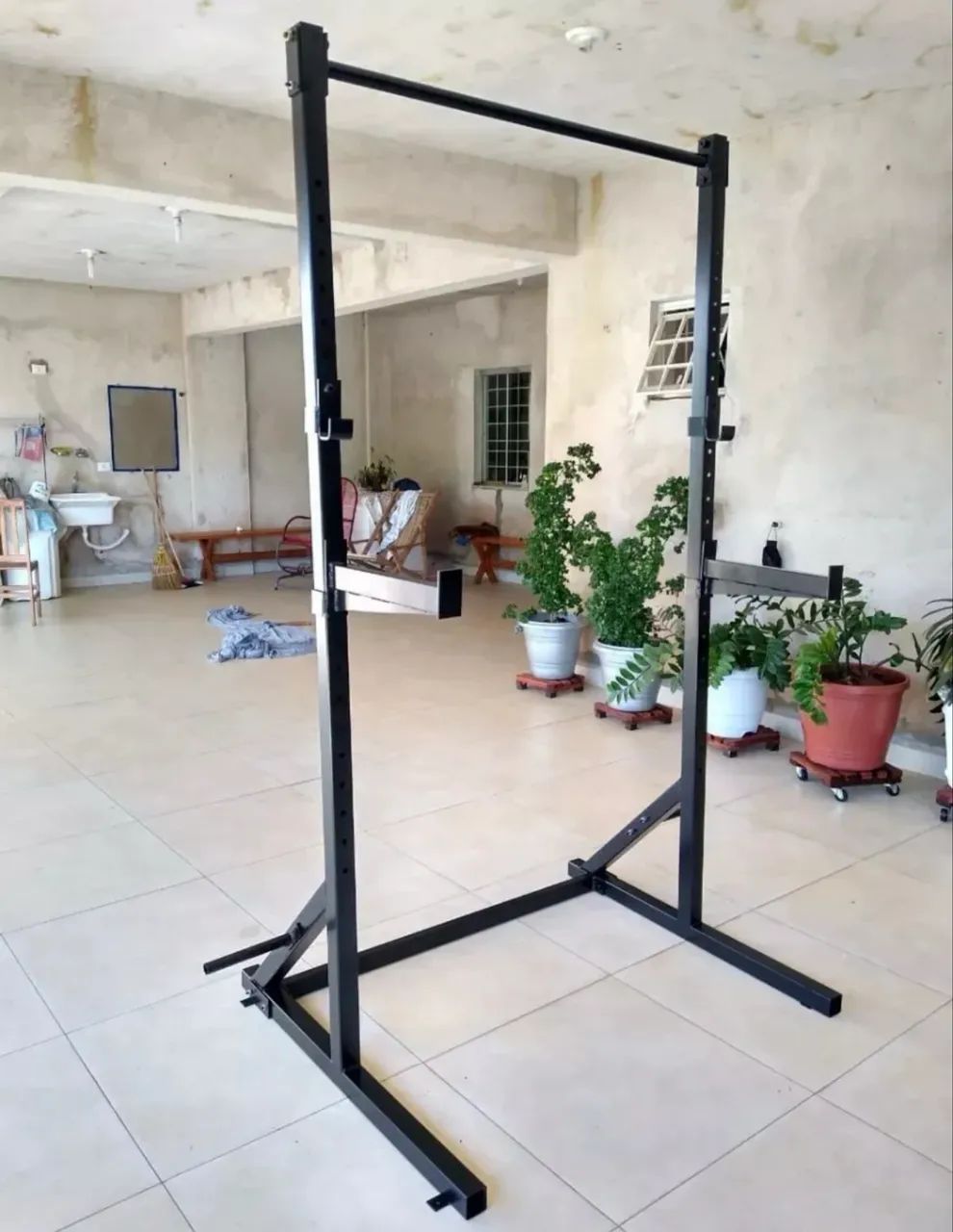 Rack agachamento e supino