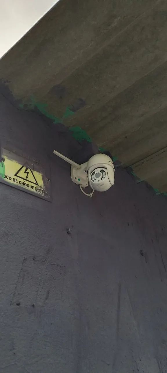 Instalação de câmera wi-fi 