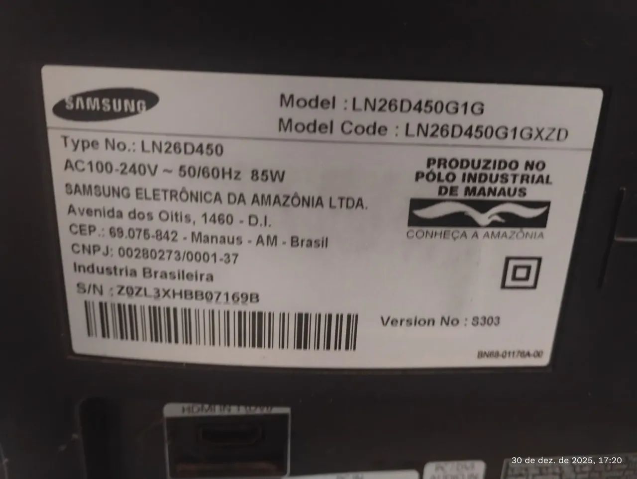 TV Samsung 21 polegadas  - Foto 3