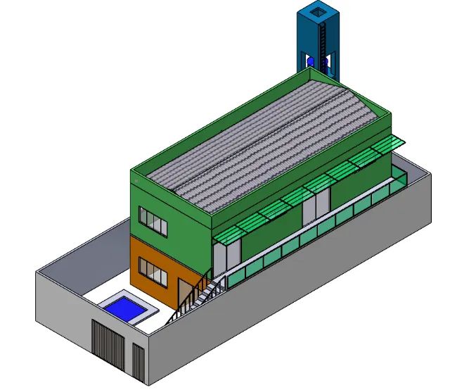 Projeto de Casa com Modelagem 3D