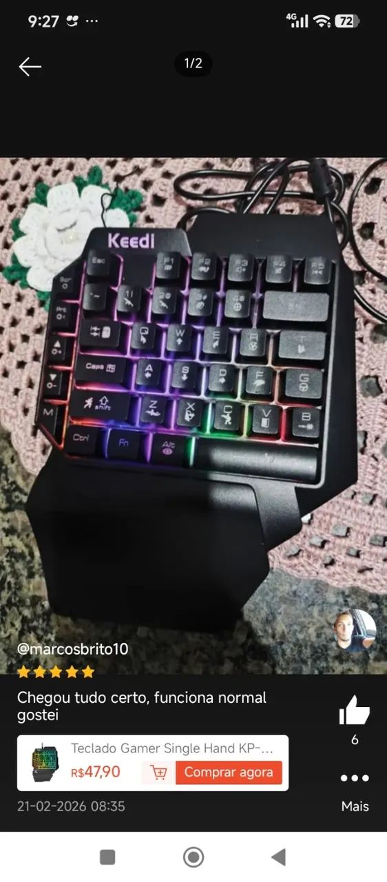 Teclado gamer  - Foto 2