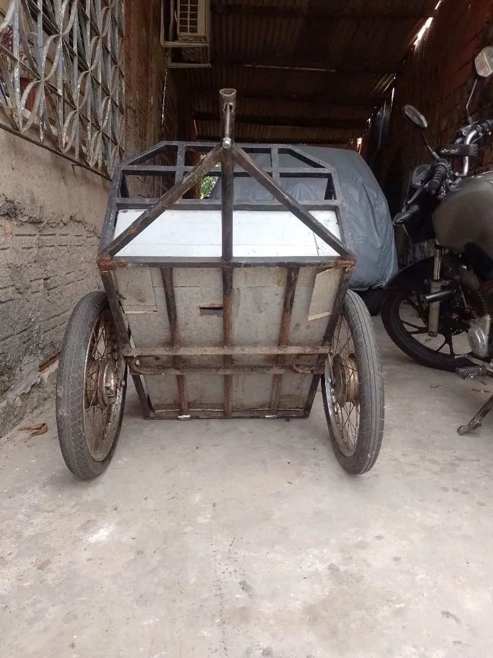 Carrocinha pra moto  - Foto 3