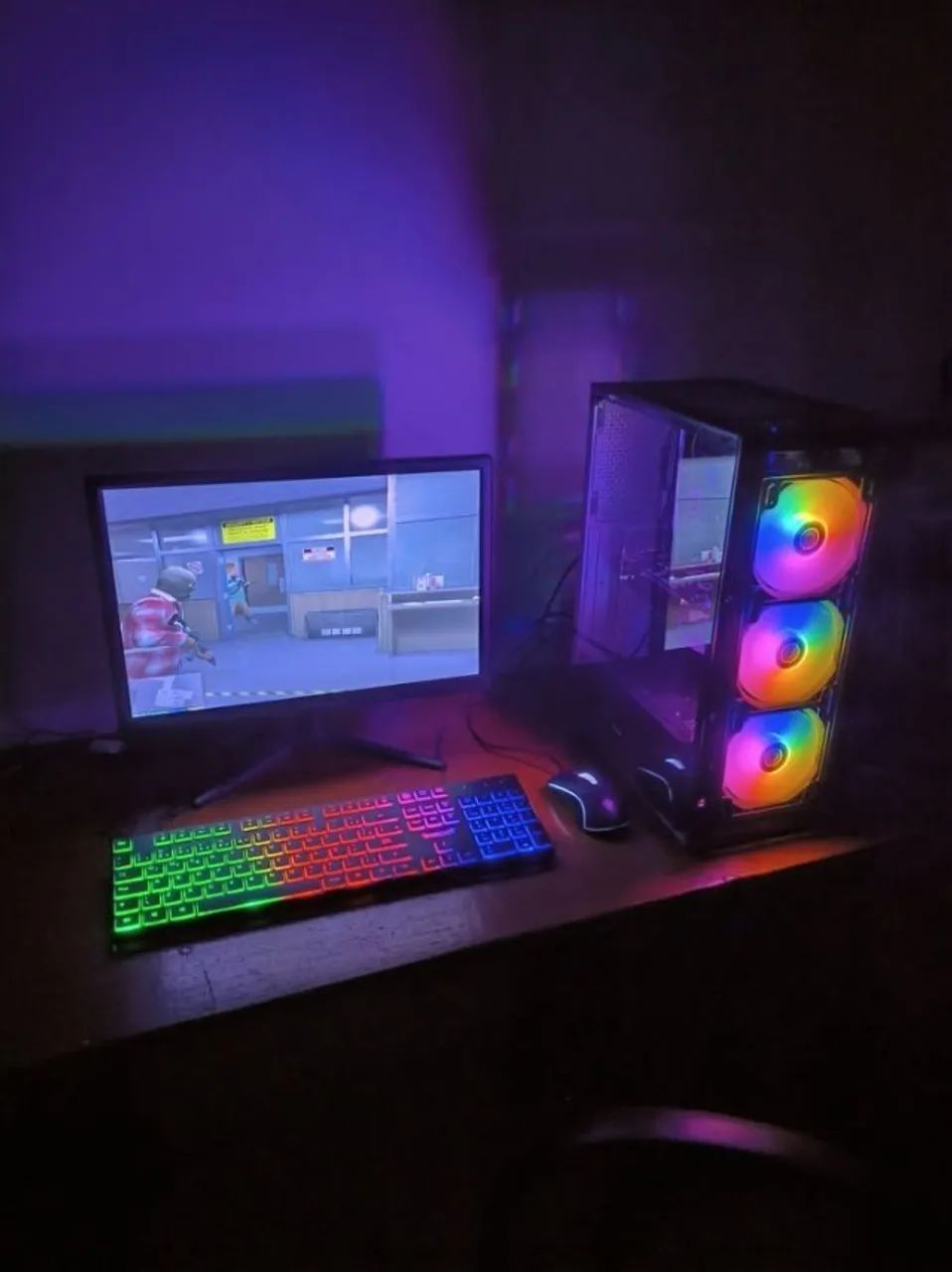 PC Gamer Xeon Completo com 16GB RAM - SSD - Jogos e muito mais - Foto 3