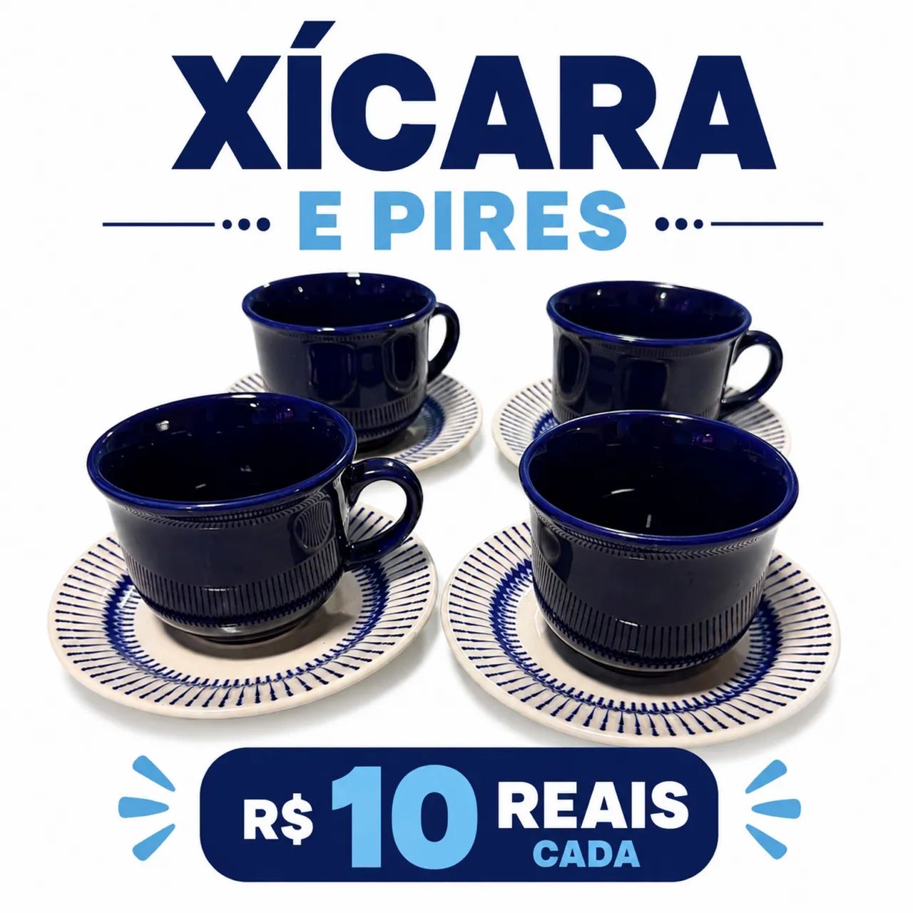 XÍCARAS E PIRES  - Foto 2