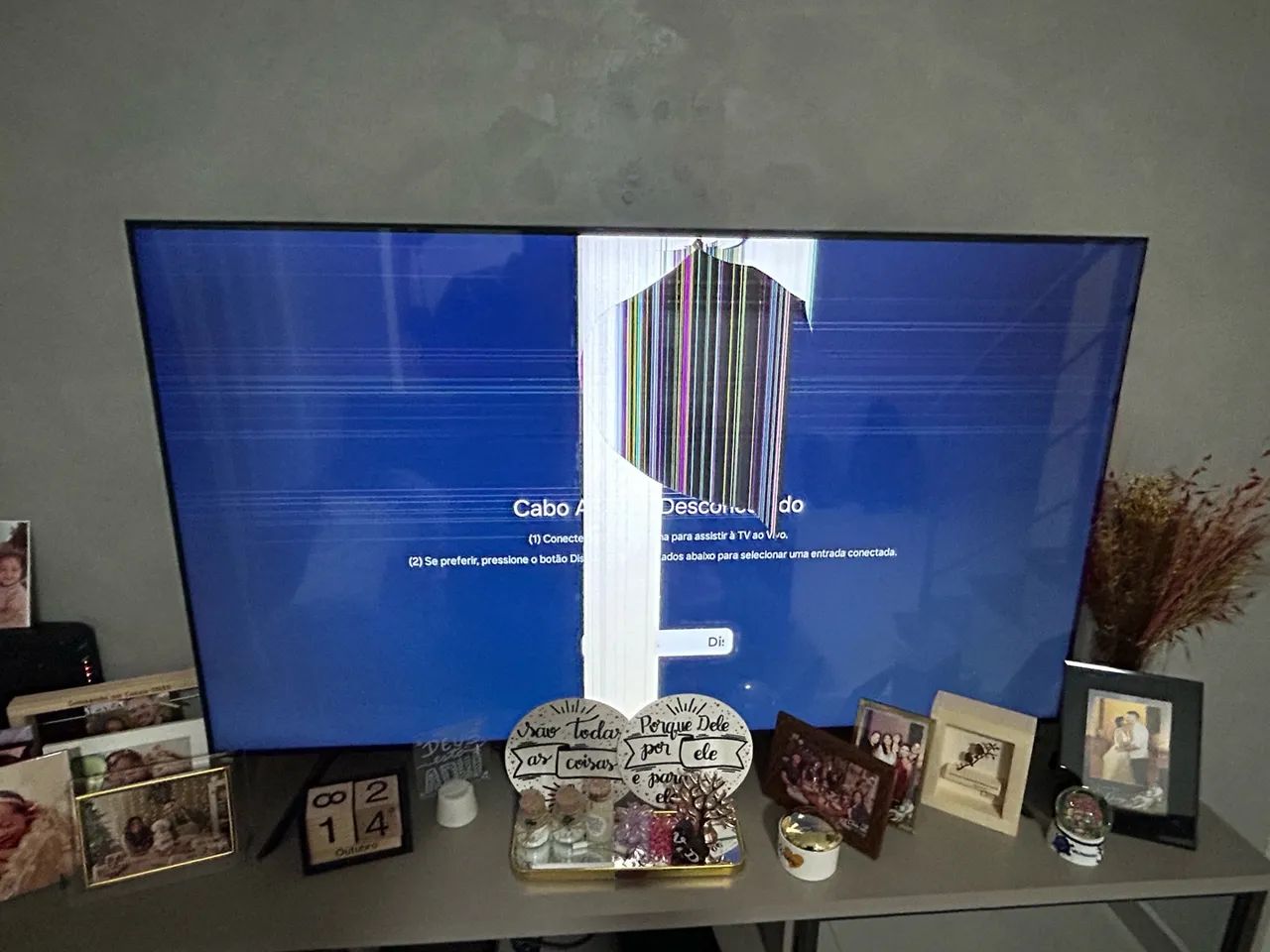 TV SAMSUNG 55 COM DEFEITO - Foto 2