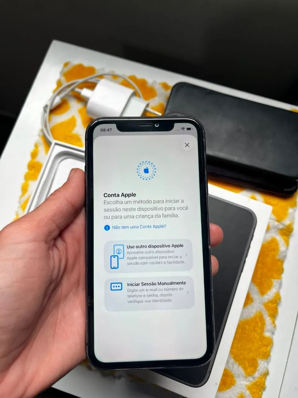 iPhone 11 Black 64GB c/ Caixa e Carregador Originais - Celulares e