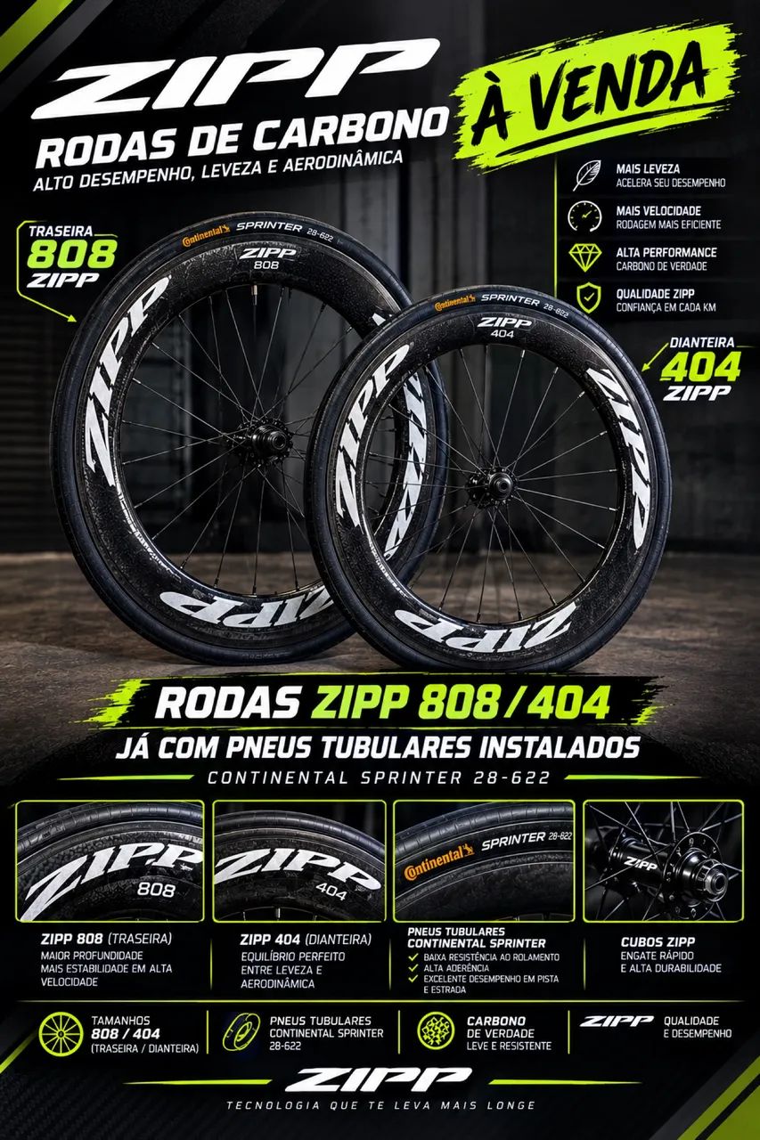 Rodas zipp - Foto 2