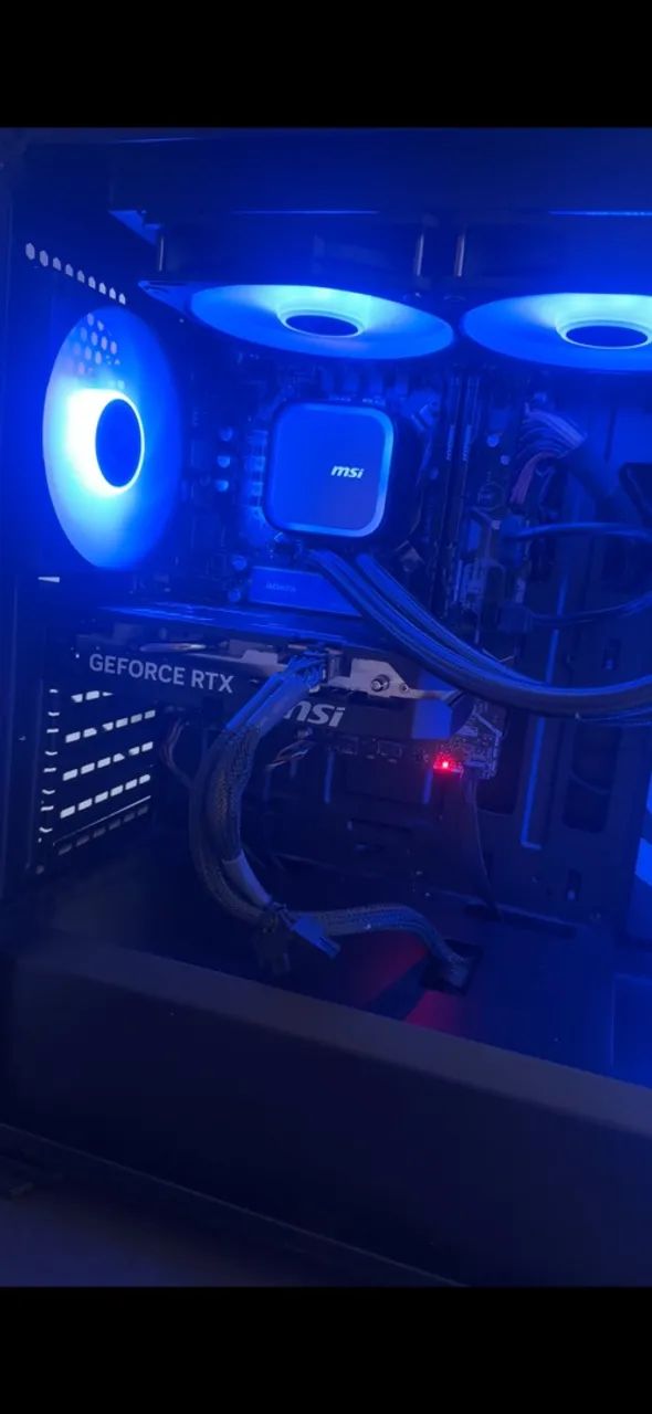 Vendo setup gamer completo ? i7, RTX 5060 e dois monitores de 27 - Foto 5