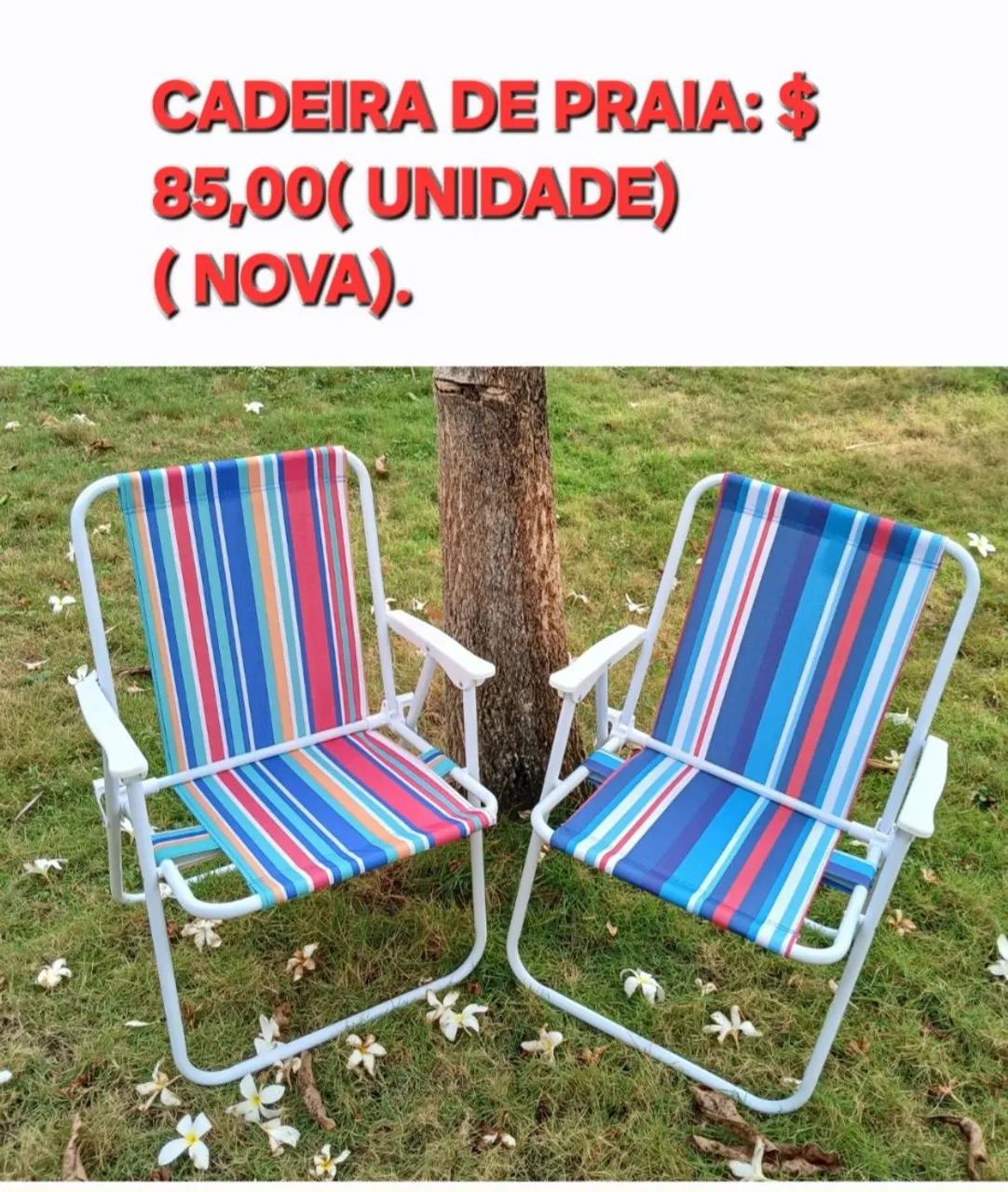 CADEIRAS DE PRAIA 