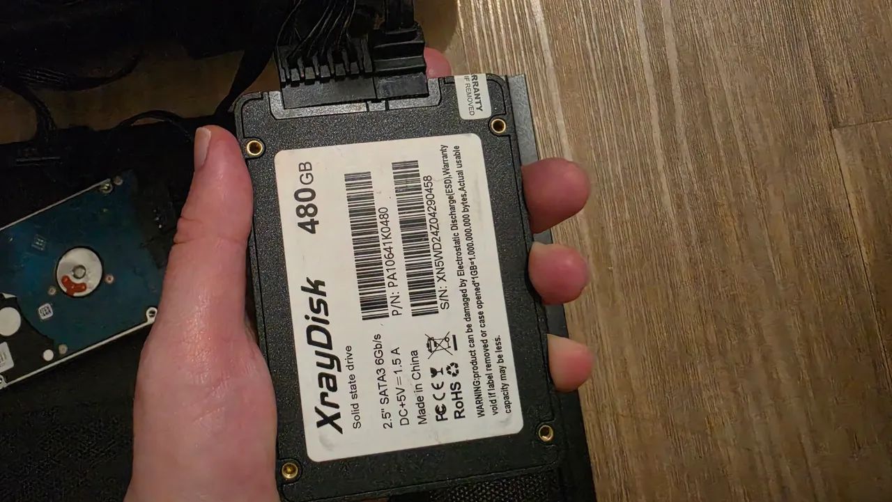 Xraydisk ssd 480gb 100% saúde  - Foto 2