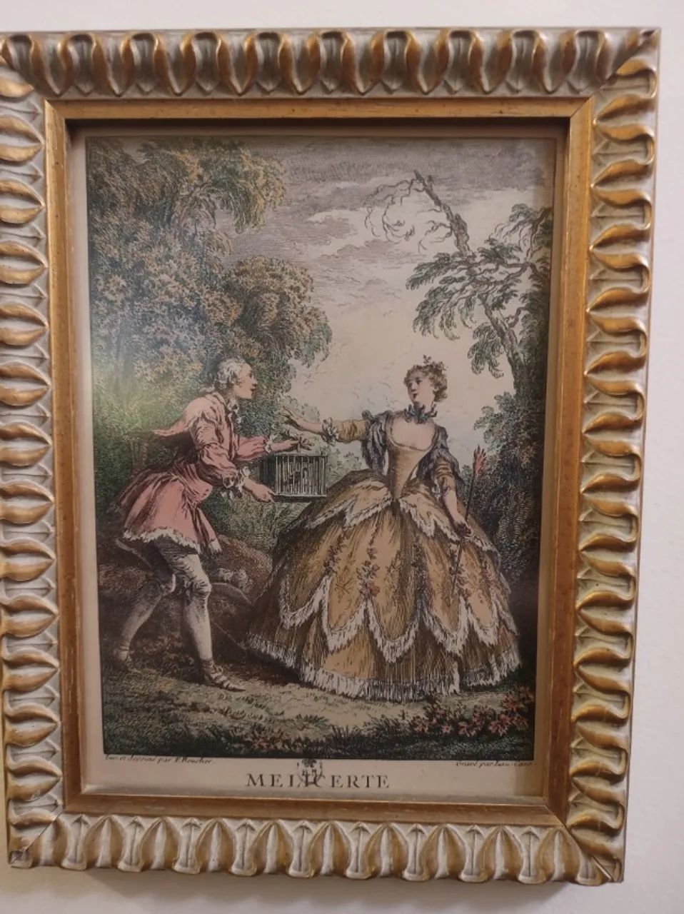 4 Gravuras Francesas