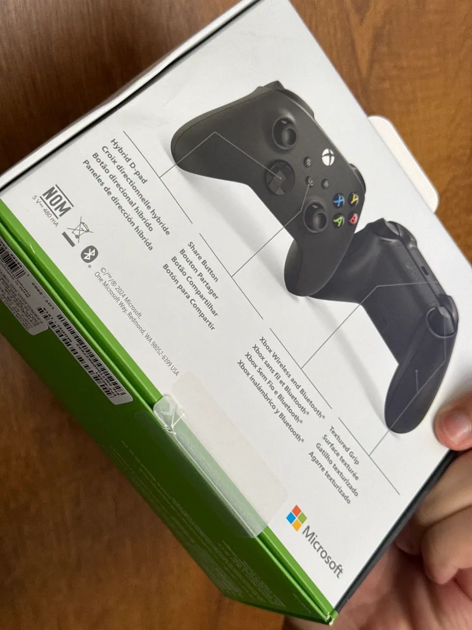 Controle Xbox Wireless Controller - Carbon Black - Foto 3