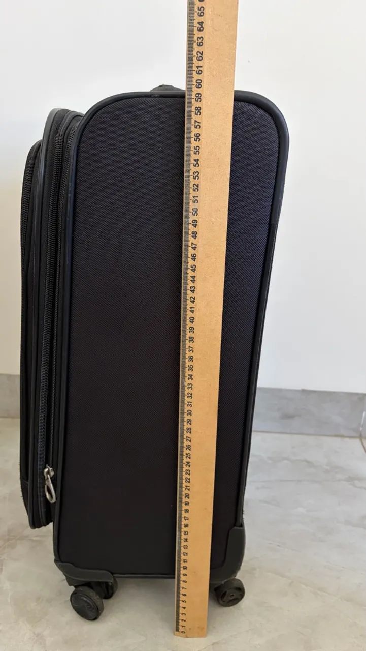 Mala de mão samsonite preta - Foto 2