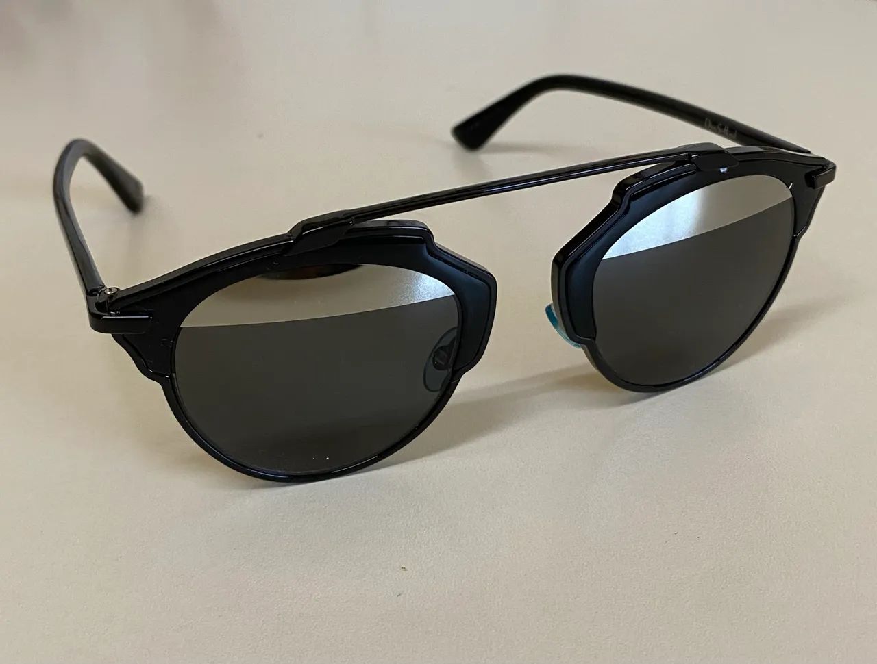 ÓCULOS DE SOL CHRISTIAN DIOR SOREAL PRETO - Foto 2