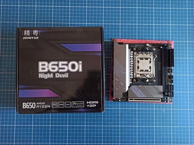 B650i Night Devil + Ryzen 5 7500F - Foto 3