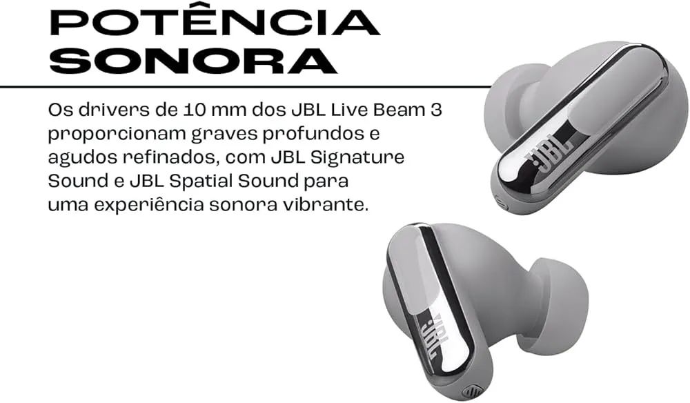 Fone JBL LIVE BEAN 3 - Foto 4